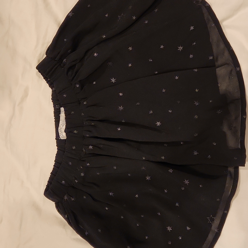 Losan chic sparkly star 2 layered skirt